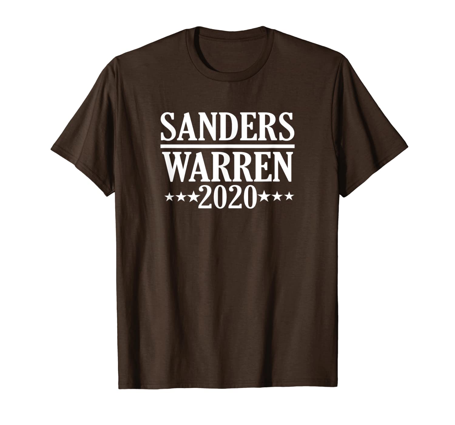 

bernie sanders elizabeth warren 2020 presidential ticket t-shirt, White;black