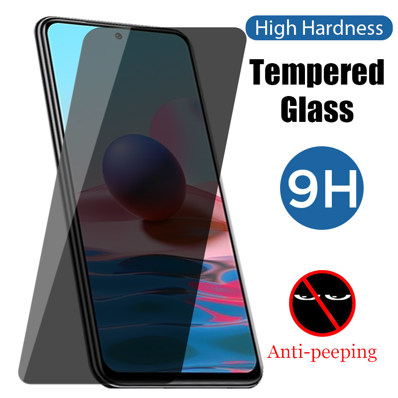 

Anti-spy Glass for Redmi Note 8 Pro 8T 8A Privacy Screen tector Xiaomi 10 9 7 9A 9C 9S 9T Tempered