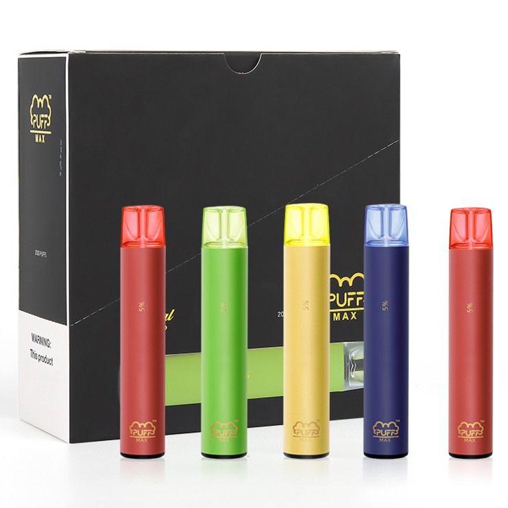 

PUFF MAX 6 Color Disposable Vape Cigarettes 1000puffs 650mAh Wholesale Bar Plus XXL In Stock Now DHL Fast Ship
