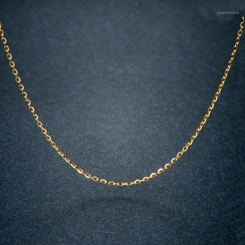 

Chains Solid 18K Yellow Gold Chain Necklace AU750 Perfect Long O