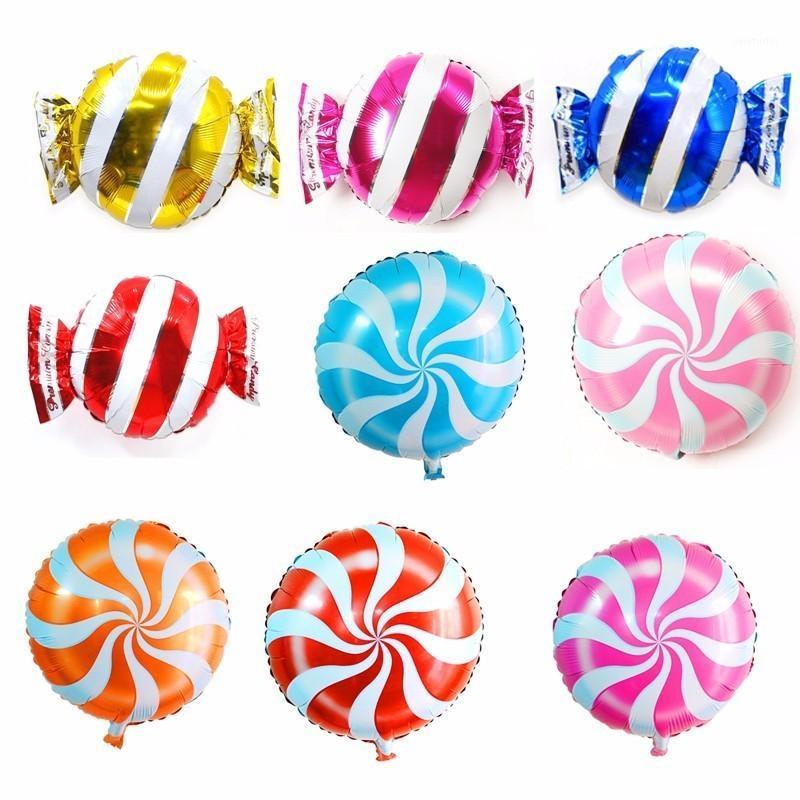 

Party Decoration 1pc Large 18inch Candy Foil Balloons Happy Birthday Adult And Kids Wedding Ballons Children's Toy