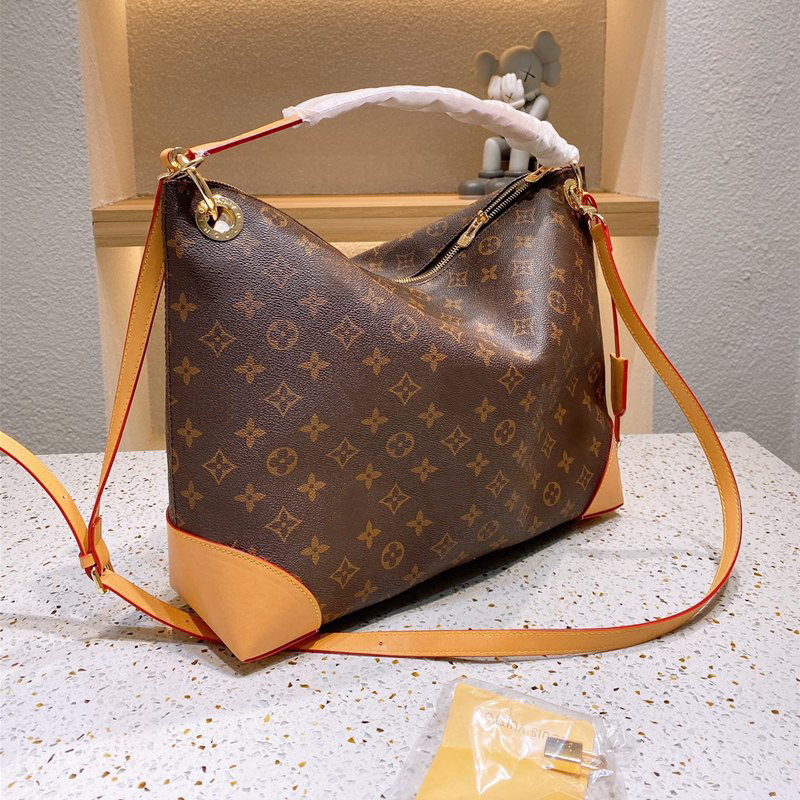

TopLVLouisVitton PM Odeon Cowhide Shopping Bags Shoulder Vintage lady totes Luxurys Handbags Designers Purses women fashio
