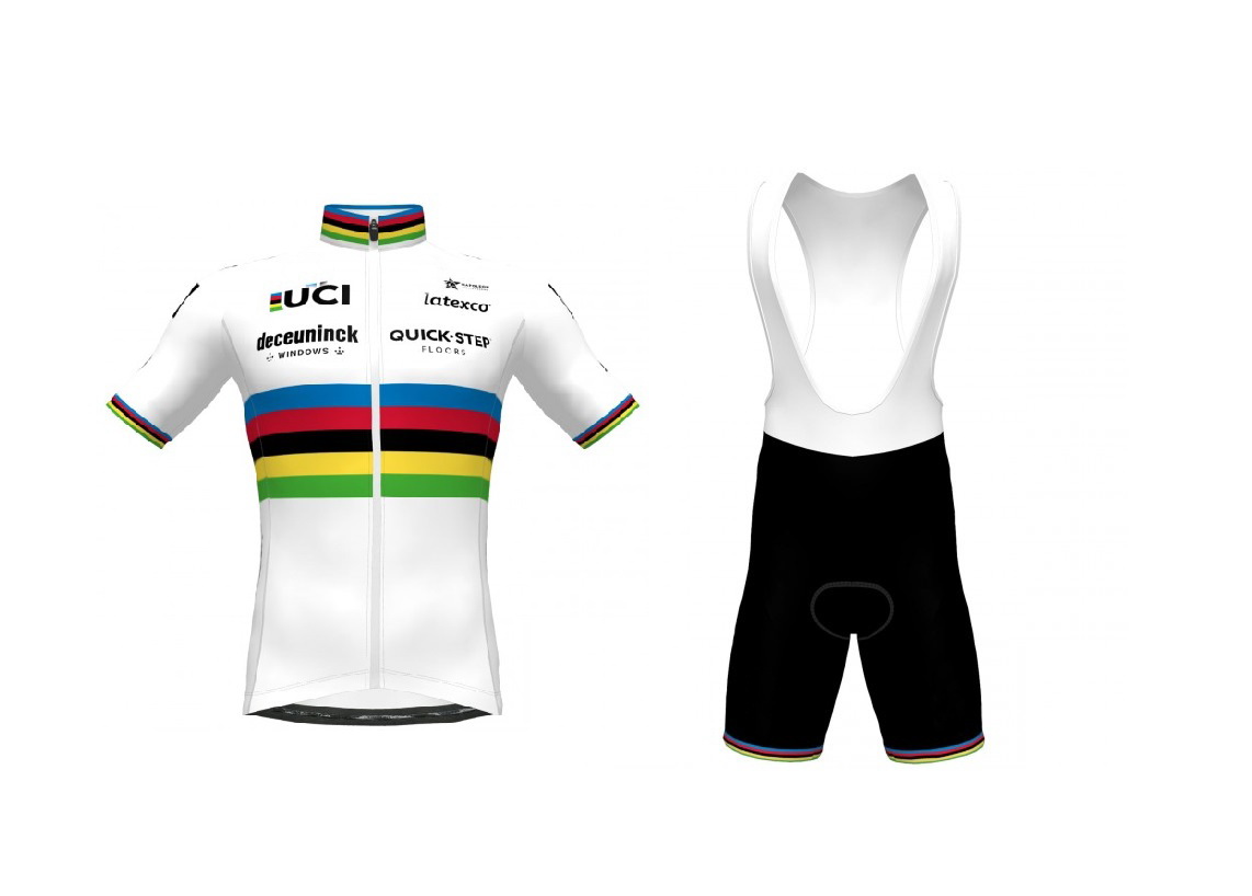 

2021 Deceuninck QUICK STEP TEAM WORLD CHAMPION SHORT SLEEVE CYCLING JERSEY SUMMER CYCLING WEAR ROPA CICLISMO+ BIB SHORTS 3D GEL PAD SET SIZE:XS-4XL, Only jersey