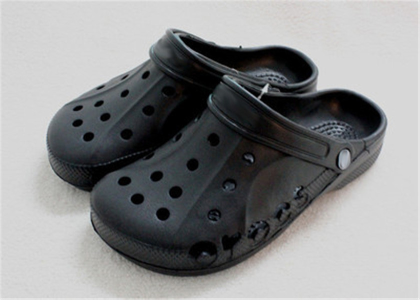 

2021 Classic cross Baya hole shoes men's beach series garden shoes indoor non slip mengma hole shoes m40o#, Black