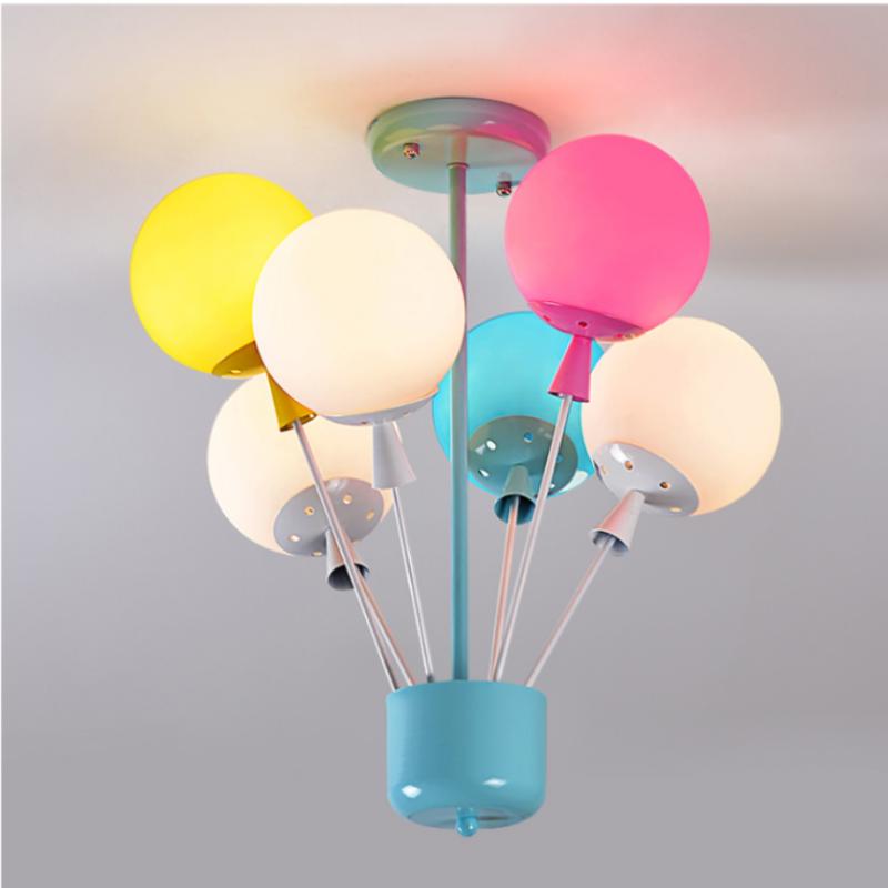 

Pendant Lamps Cartoon Lights Balloon Flying House Hanging Lamp Children Room Bedroom Livin Groom Decor Modern LED Light