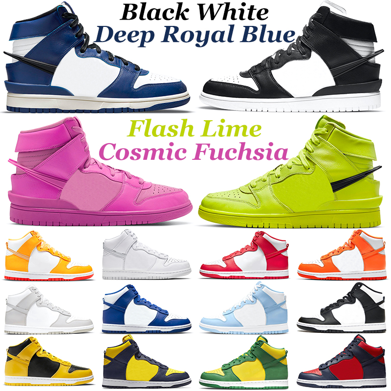 

Men Running Shoes Black White Flash Lime Cosmic Fuchsia Game Royal Blue Vast Grey Chicago Varsity Maize Syracuse Shadow Mens Women Trainers Outdoor Sports Sneakers, #12 michigan 36-45