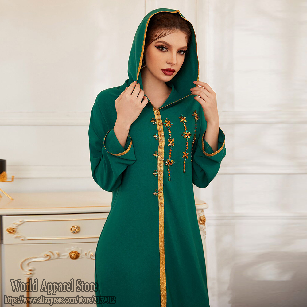 

abaya dubai muslim fashion dress turkey islamic robe arabe longue jelaba femme musulman abayas dresses for women kaftan niqabplus size cloth, Red