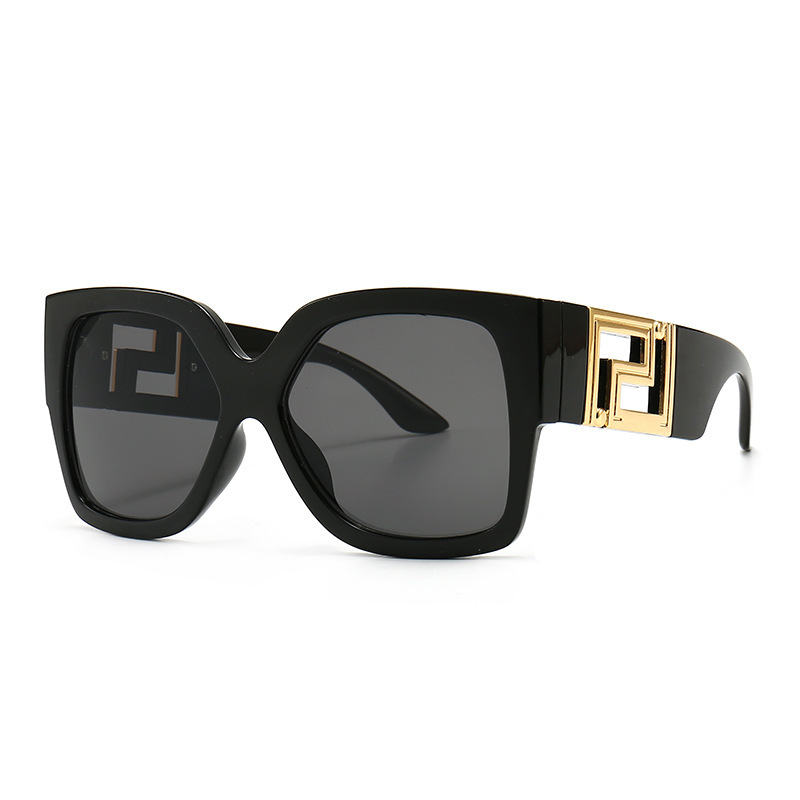 

Modern Sunglass Street Photo net red square Sunglass female ve4402-1