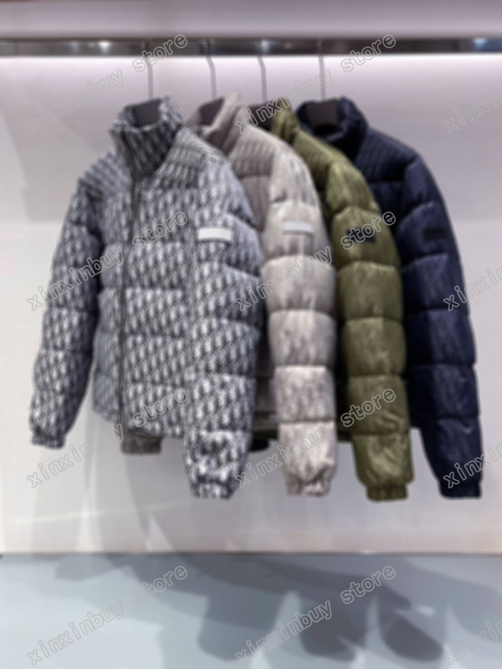 

21ss men designers Jackets Down Parkas Hooded paris Double letter Print clothes mens Coats Outerwear Clothing gray Red Black blue S-2XL