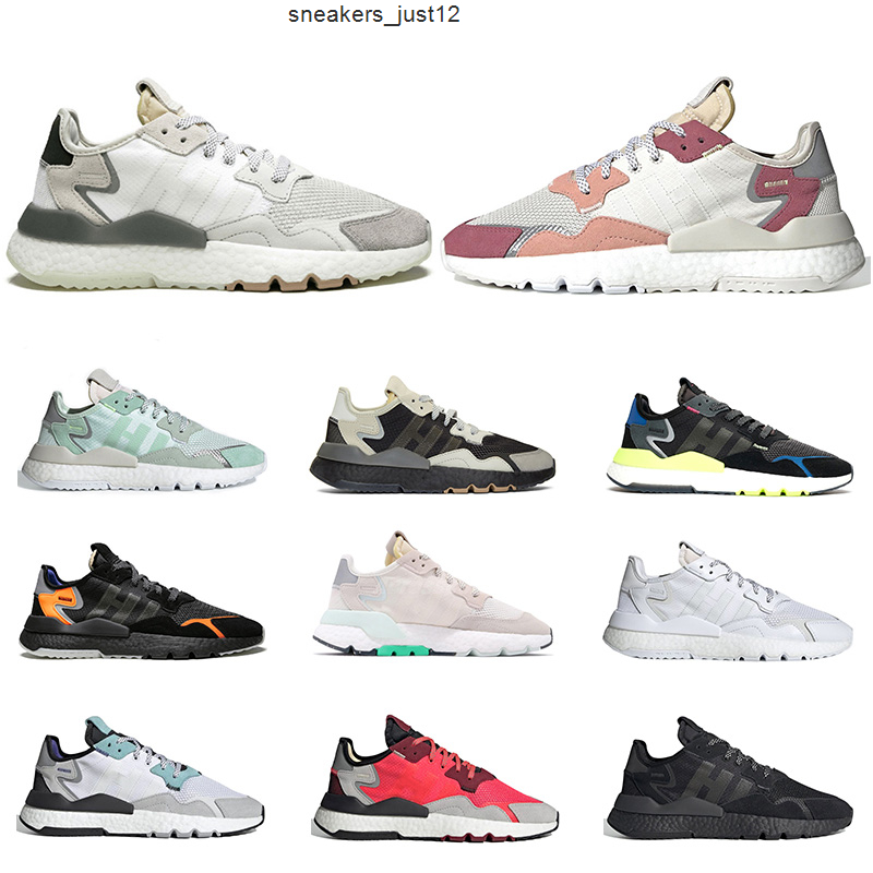 

High quality Nite Jogger Men Women Running Joggers Footwear TRACE PINK Triple Black White Designer Shoes Trainers Sneakers