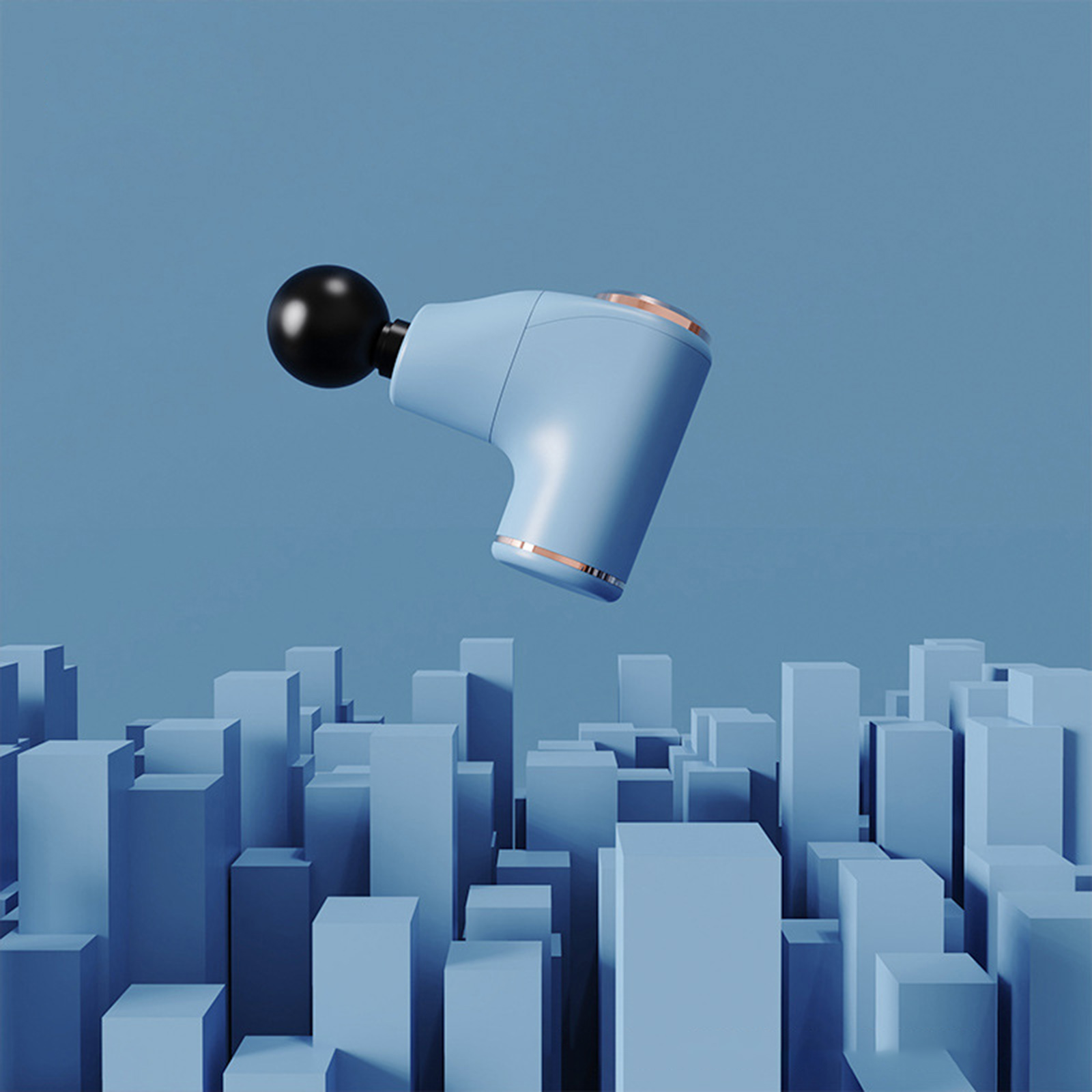 

Massage Gun Portable & Rechargeable Deep Muscle Massager Pain Relief Electric Massager Gun with 3 Modes 4 Massage HeadsScouts