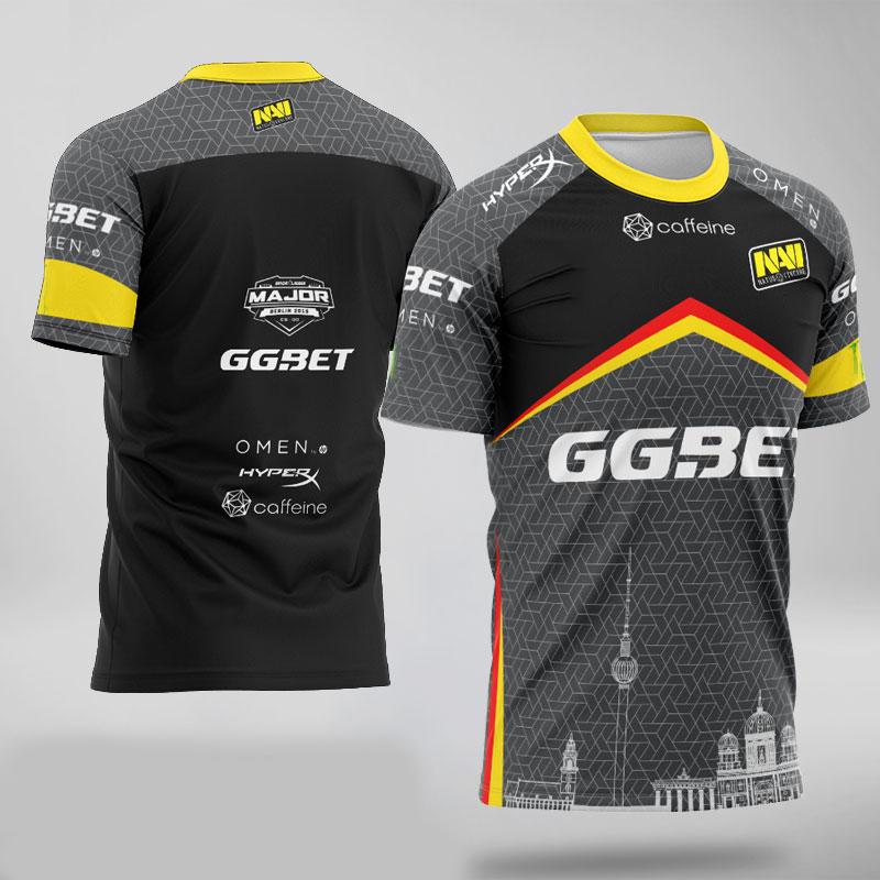 

Men's T-Shirts Summer T-shirt S1 Mple Fan Men Women Team Uniform NAVI 2021 Prokit Jersey Natus Vincere Player 3D Tees Casual, White;black