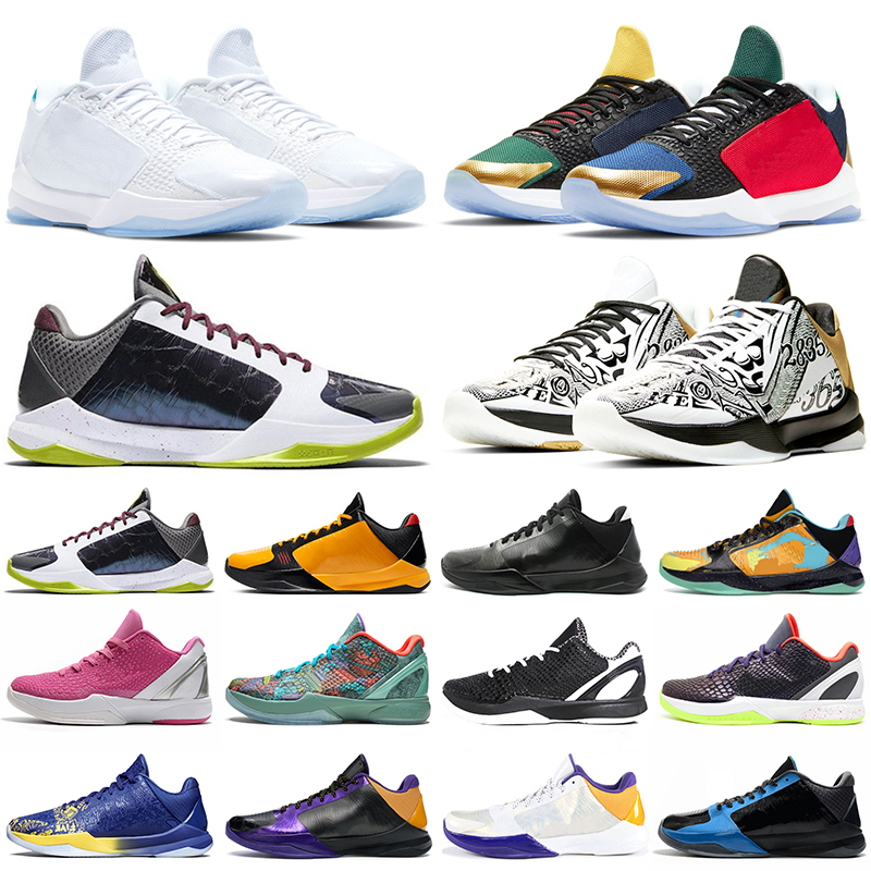 

Cheaper Kobe Basketball Shoes Men 5 Protro Big Stage Chaos Prelude 6 Protros White Del Sol Forest Green Lakers Grinch Mens Outdoor Sports Trainers Sneakers