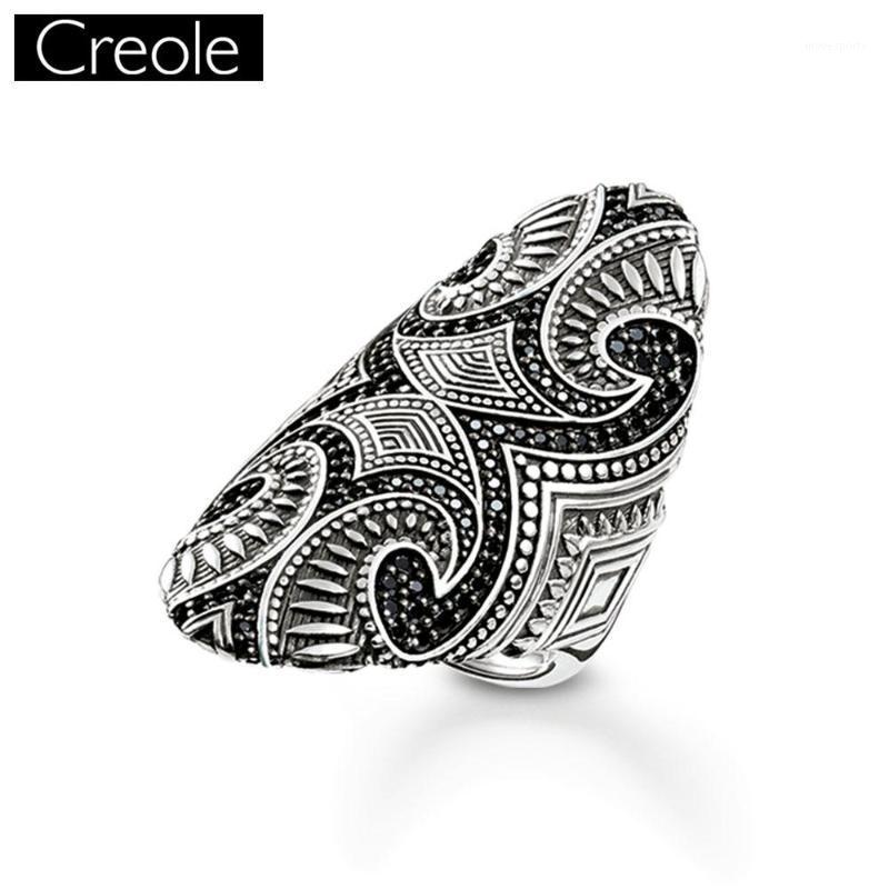 

Cluster Rings Ring Maori Ornament 2021 925 Sterling Silver Trendy Gift For Women , Europe Jewelry Fashion Wholesale1