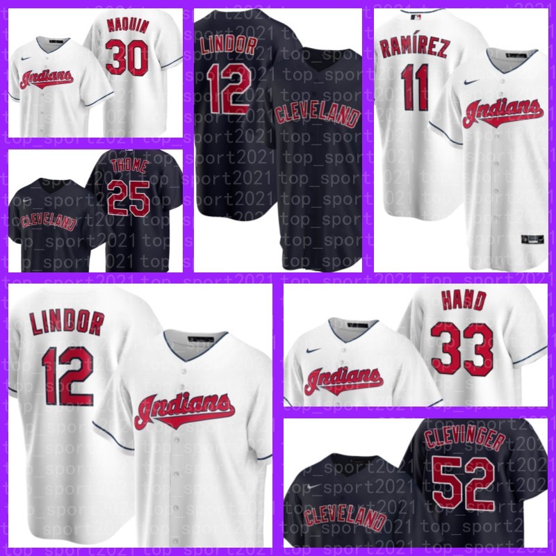 

Indians Jerseys 11 Jose Ramirez Cleveland Cesar Hernandez Shane Bieber Oscar Mercado Nick Wittgren Baseball Josh Naylor Andres Gimenez Men, Blue;black