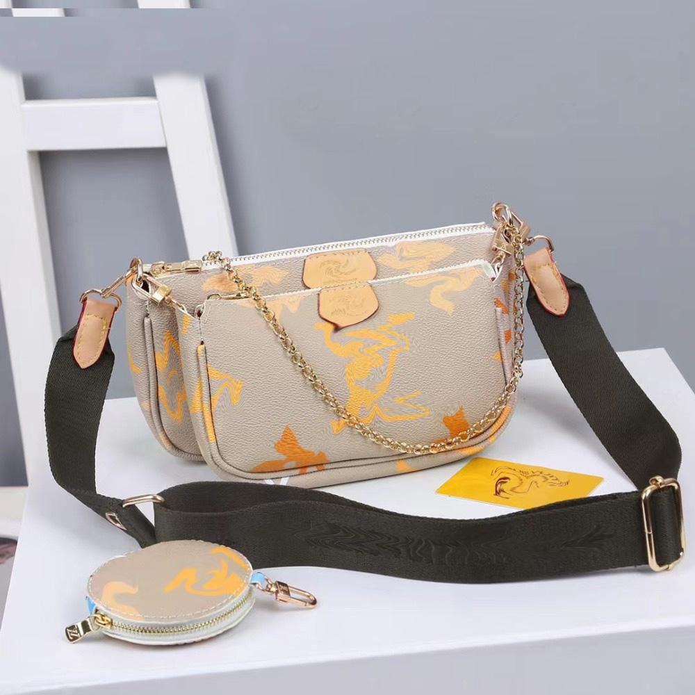 

2021 high quality classic woman crossbody bag female Fashion Leather Handbags ladies composite messenger Shoulder purse Women clutch bags Tote Wallet backpack, With logo