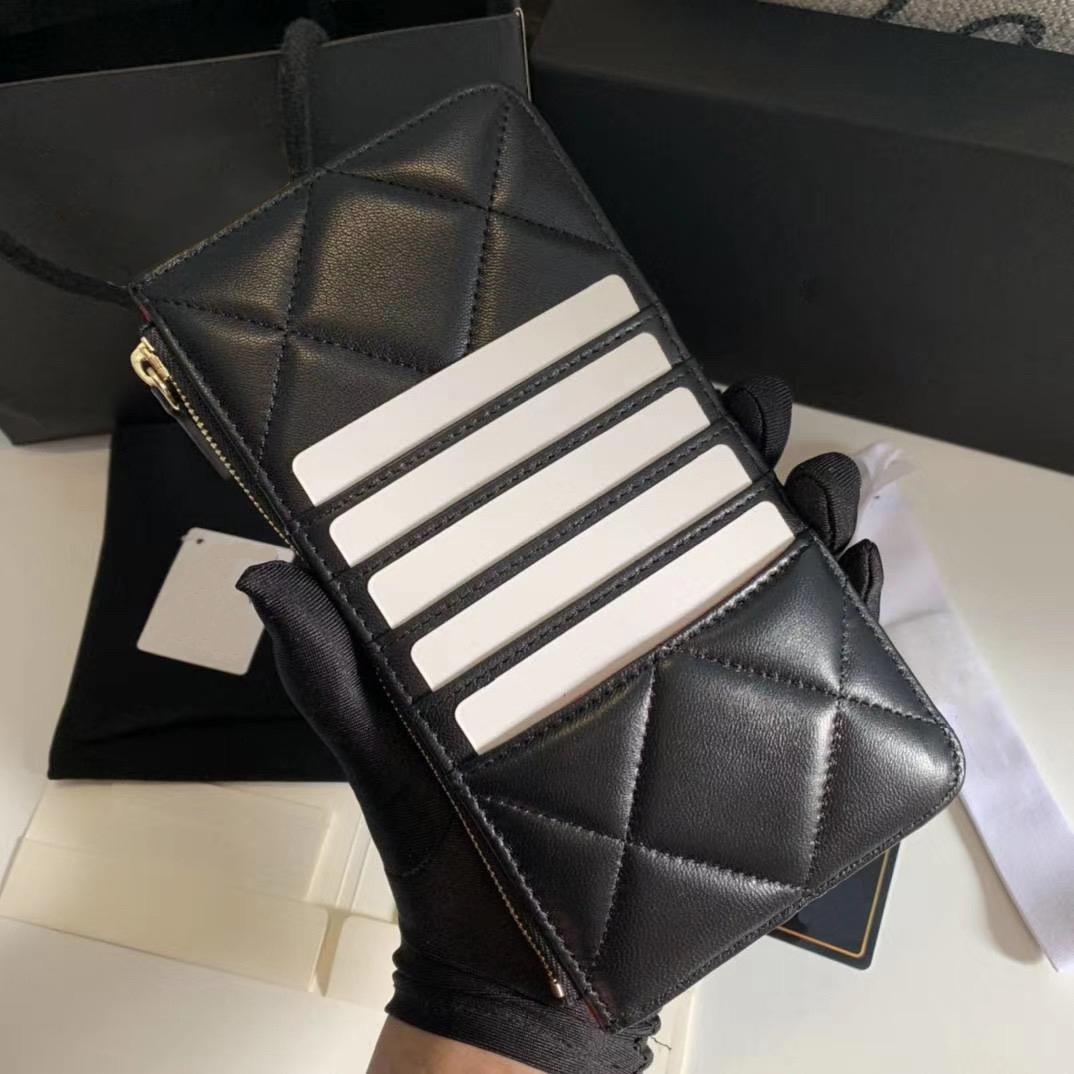 

Ladies classic rhombus short wallet caviar long wallet, fashion, casual, coin purse 25