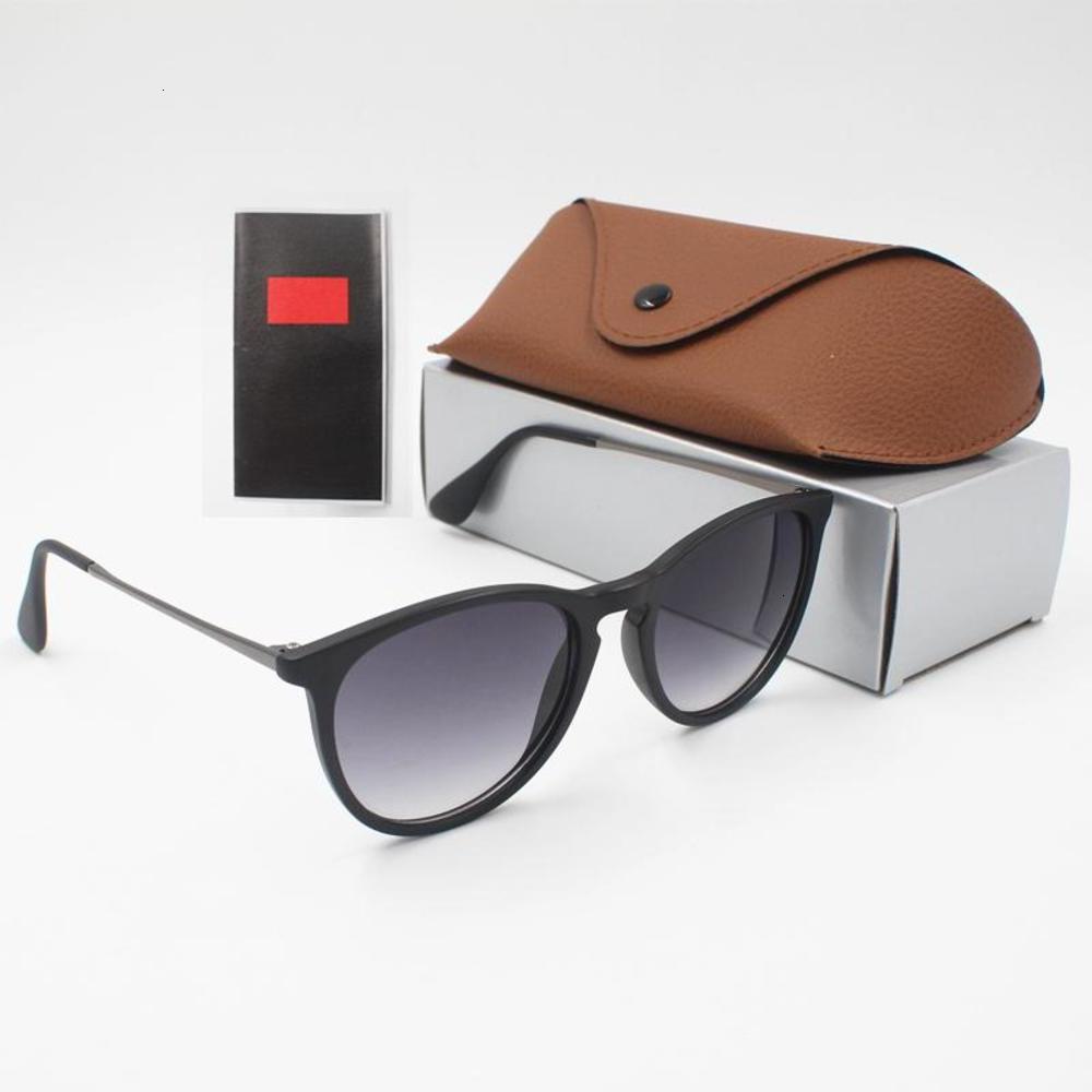 

sunglasses 1pcs Fashion Sunglasses Eyewear Sun Glasses Designer Mens Womens Brown Cases Black Metal Frame Dark 50mm Lenses For