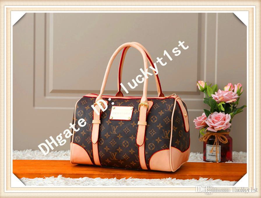 

LV Louis Fashion Crossbody Shoulder HandBag Women Purse Messenger Bags Wallet Tote Clutch Bag Vitton YSL 2-M007, Red;black