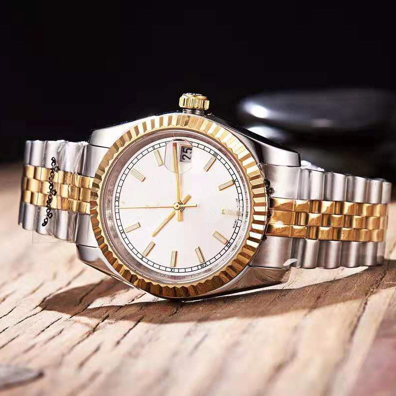

Classic Watch Automatic Movement Perfect Quality Business Watches Sapphire Mirror luminous Orologio di Lusso, Slivery;brown