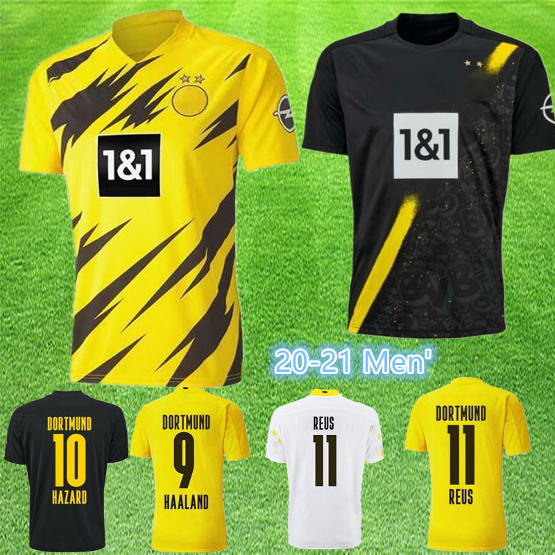 

20 21 HAALAND REUS BRANDT soccer jersey 20-21 DORTMUND football shirts BELLINGHAM SANCHO 110TH men Tracksuits, 3th jerseys