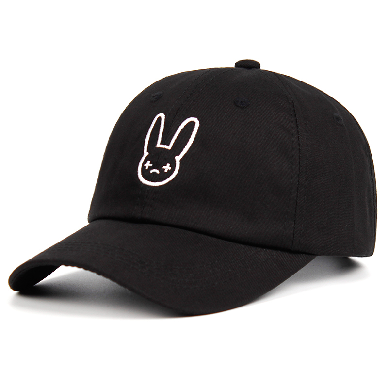

Bad Bunny 100% Cotton Rapper Reggaeton Artist Dad Snapbacks Unisex Baseball Caps Concert Hip Hop Embroidery Hat