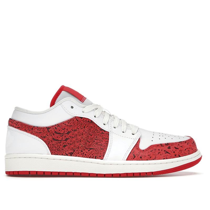 

Men Women Basketball Shoes Jumpman 1 1S Low Spades Sneakers Original Box