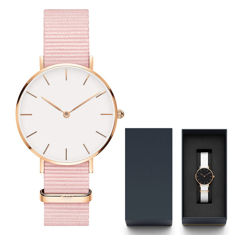 

1-3Ladies watch rose gold stainless steel waterproof 28mm32mm36mm montre de luxe fashion bracelet men designer couple watches, No watch