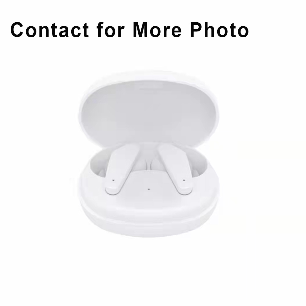 

GPS Wireless Earphone earphones Chip Transparency ANC Metal Hinge Rename Bluetooth Headphones Charging Case Earbuds for mobile phone, White