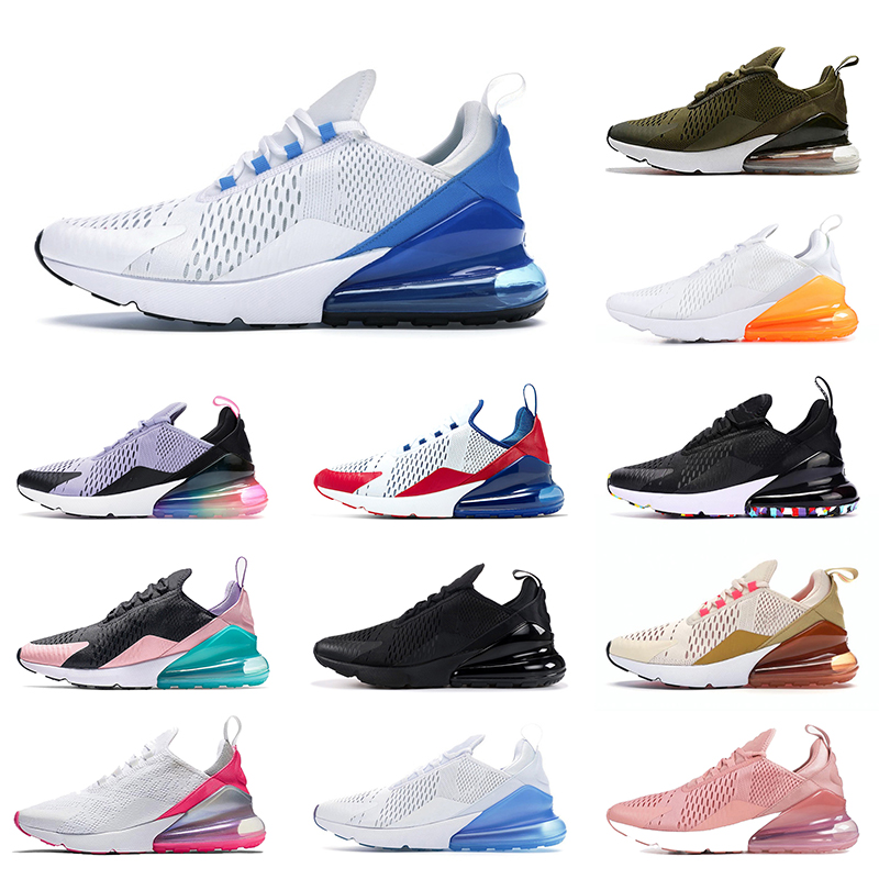 

270s Tennis Running Shoes For Mens Triple Red White Off All Black Navy Blue Rust Pink Photo Bule Barely Rose Cool Grey Men Women Sneakers Trainers Size 36-45, D35 summer gradient 36-40