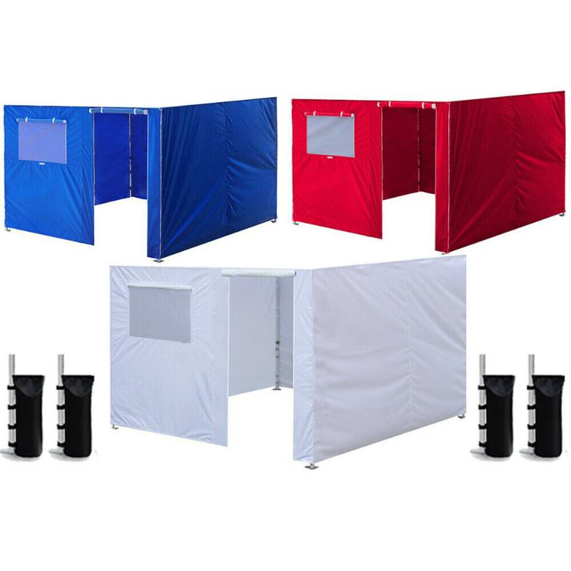 

Tents And Shelters 10x10FT Outdoor Canopy Tent Oxford Cloth Enclosure Zipper Side Wall Rainproof Waterproof Gazebo Garden Patio Shade Shelte