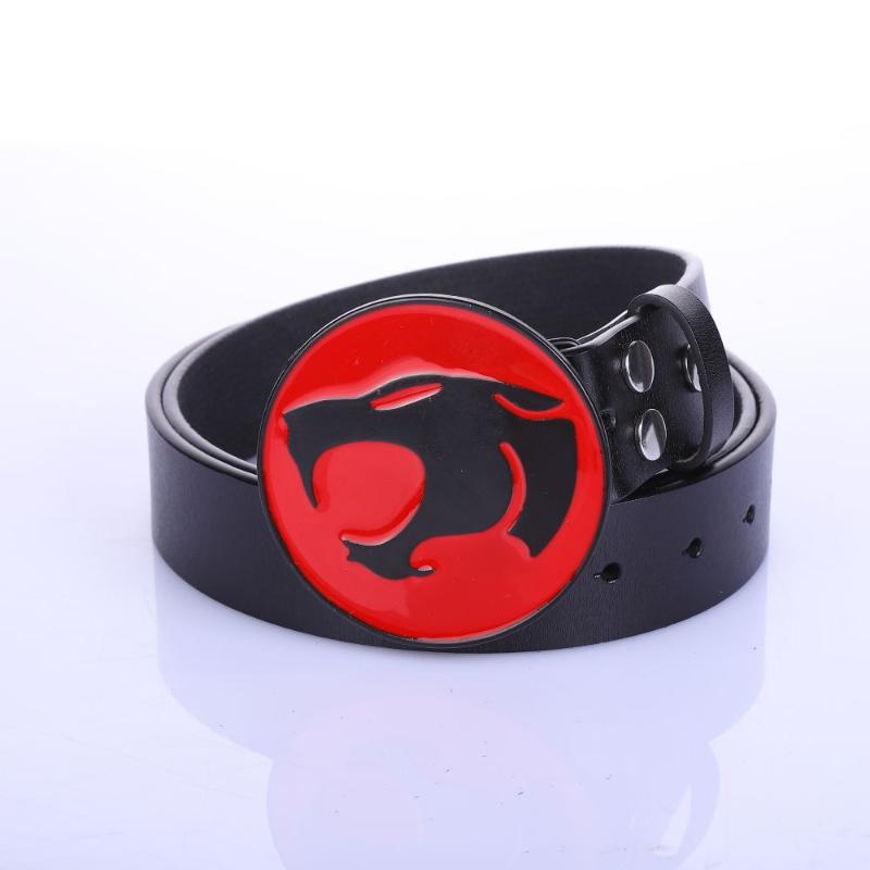 

Belts KDG Western Cowboy Cartoon Wiman Male Belt Buckle Youth Fashion Men's Leather 1.5 Inch Decorative, White