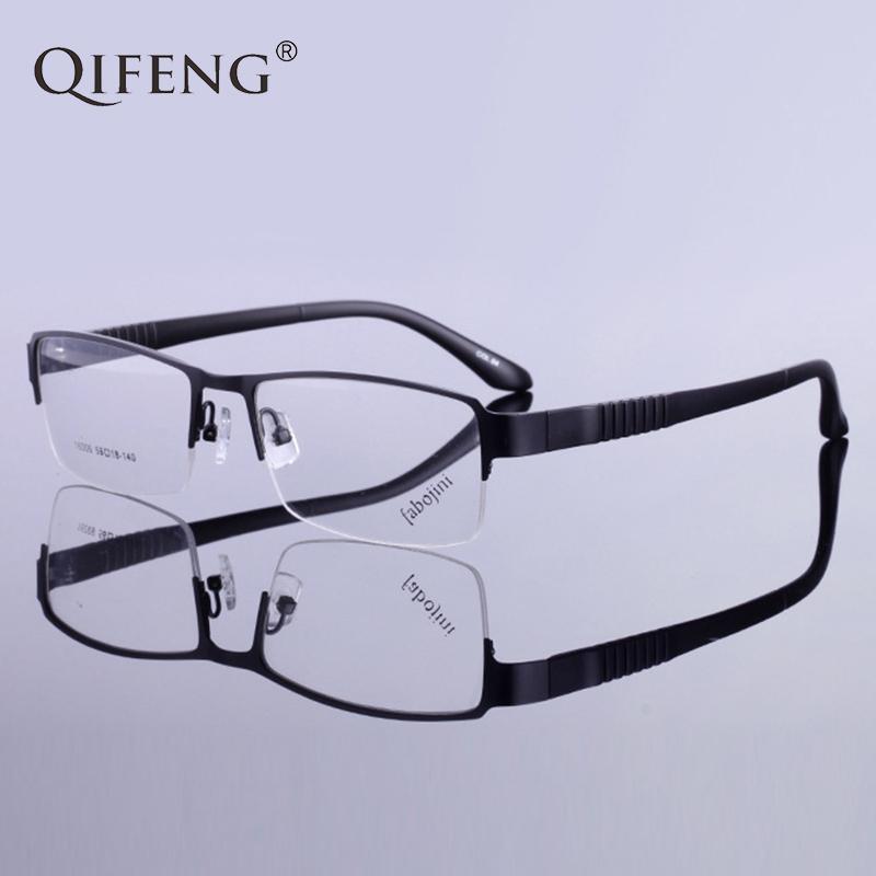 

Fashion Sunglasses Frames Spectacle Frame Eyeglasses Men Korean Myopia Computer Optical Prescription Clear Lens Eye Glasses For Male QF154