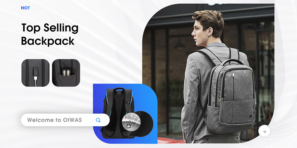 Oiwas Multifunción Mochila De Los Hombres De Las Mujeres De Negocios Casual  Mochila De 15.6 Pulgadas Bolso De La Computadora De Viaje Bolsa De La  Escuela Media Studentas Bolsa comprar en línea /