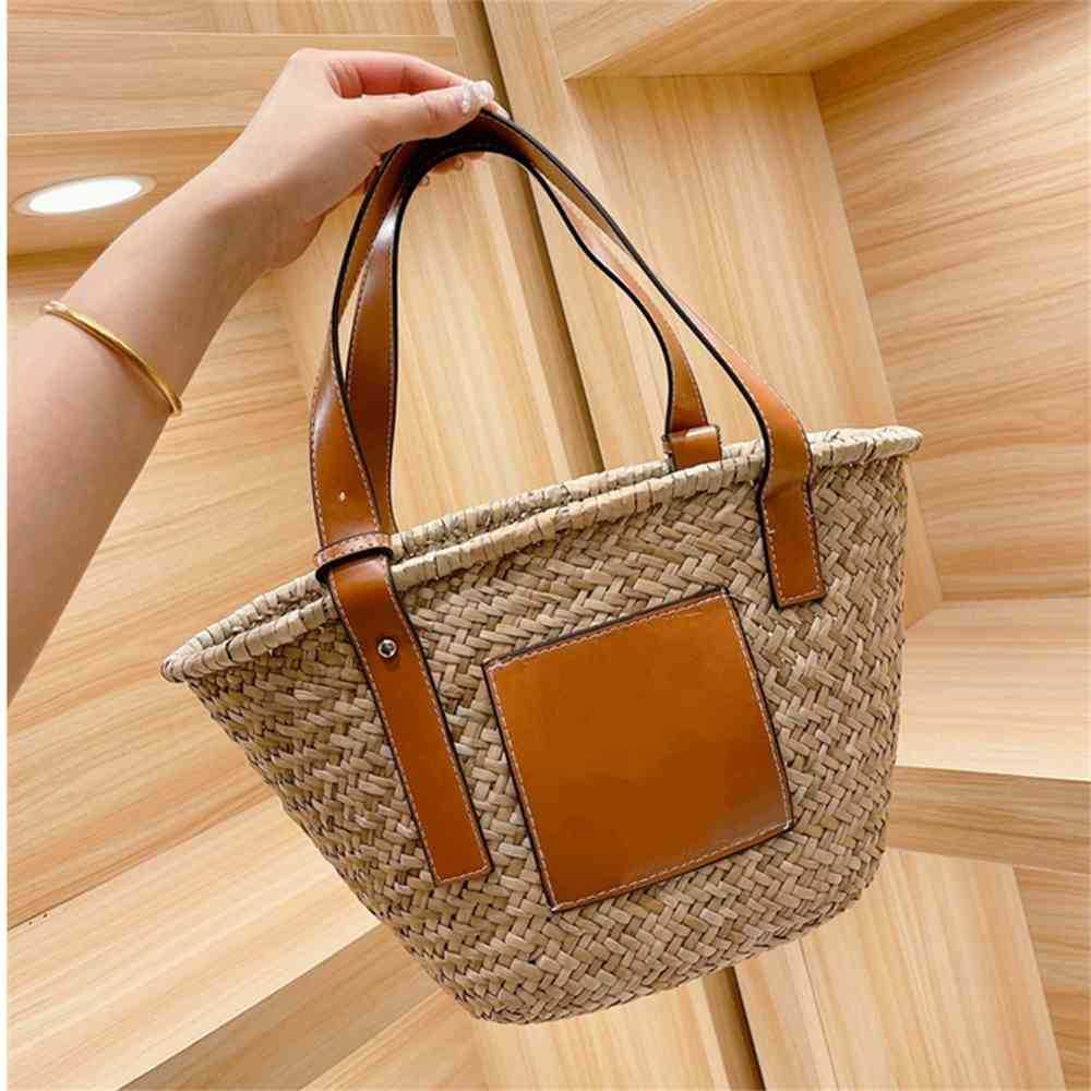 

Hanghhangbag Luxury Designer Fashion Hand Handbag Handbags Backpack Wallet Purse Shoulder Crossbody Tote Bags Mini Bag Luojia straw wov