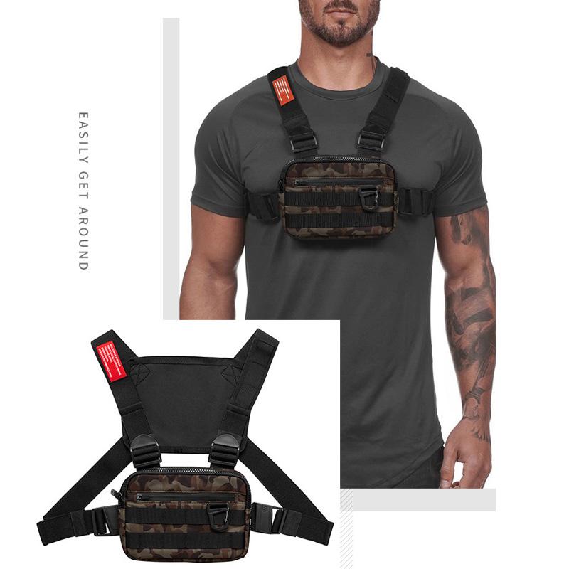 

Men's Sports Gym Fitness Bag Backpack Tactical Waist Army Multifunctional Camping One-Shoulder Storage Outdoor Bags