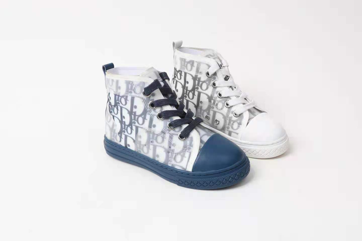 

kid summer shoes leather vamp children boy football boot designer baby child sneakers basketball eu 26-35 send with box shoe, Black