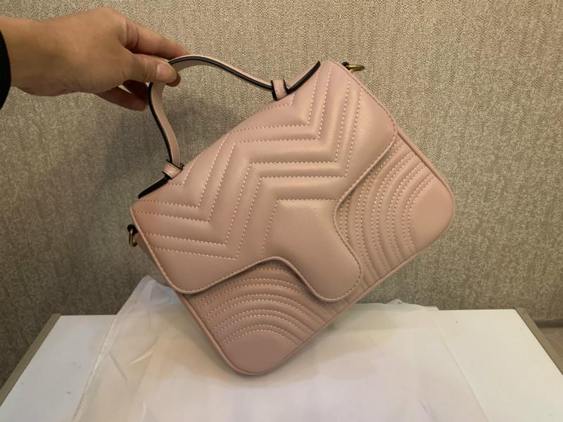 

YQ Women's wallet backpack Hand bags High quality Women Lady Marmont Bags PU Genuine Leather Crossbody Handbags Purses tote Shoulder Bag, Extra shipping