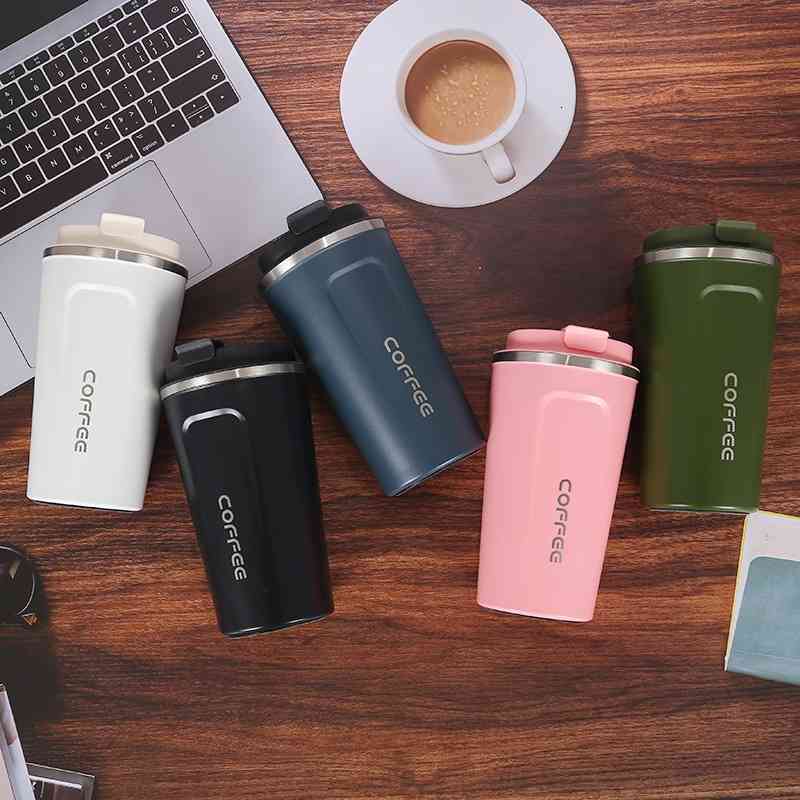 

Korean stainless steel vacuum outdoor portable car coffee business office gift water cup