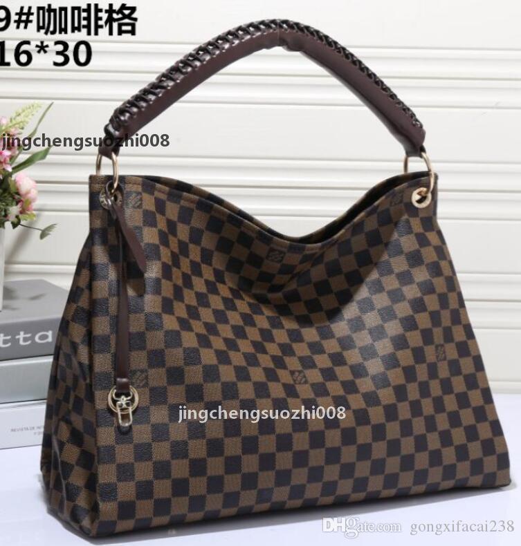 

LVLOUISVITTON BagYSLVUTTON Shoulder Bags Women Leather Luxury Designer Handbag Female Fashion Tote 74, Red;black