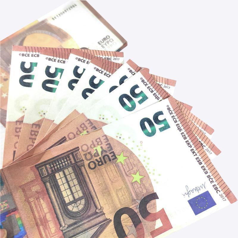

New 10 20 50 100 Movie money faux billet euro play Collection and Gifts A68