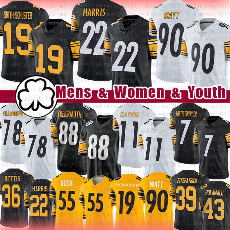 

Chase Claypool T.J. Watt Najee Harris Football Jersey Pat Freiermuth Roethlisberger pItTsBuRgHs Fitzpatrick Troy Polamalu Cameron Heyward Diontae Johnson Bettis, Patch+mens jersey (gangren)