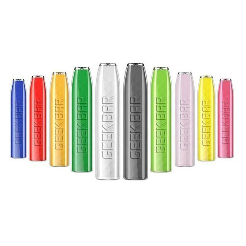 

GeekVape GEEK BAR Disposable Vape E cigarettes 575 Puffs Pen 2.4ml Prefilled pods Cartridge 500mAh Battery Starter Kit VS bang xxl max pro duo