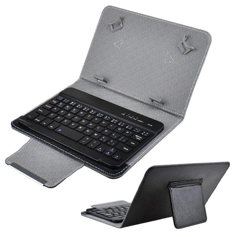 

Wireless Bluetooth Keyboard For Tablet PU Leather Case Stand Cover +OTG+pen Pad 7 8 Inch 9 10 Keyboards