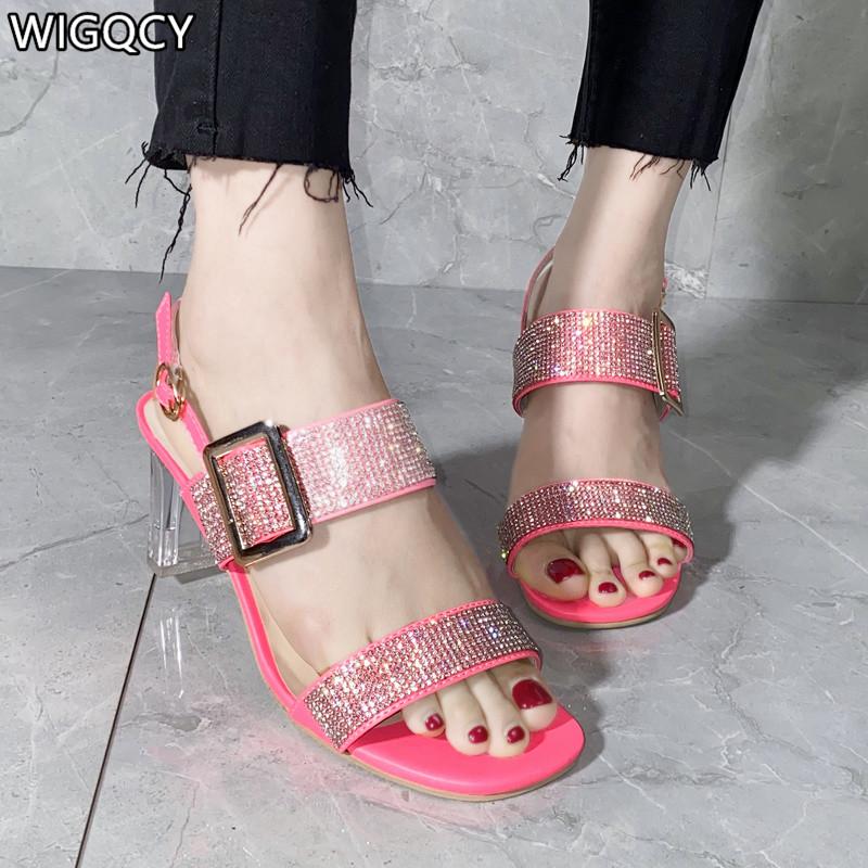 

Summer Luxury High Heels Women Pumps Comfort Shoes Sandals Sexy Party Peep Toe Gladiator Rome Leisure, Black