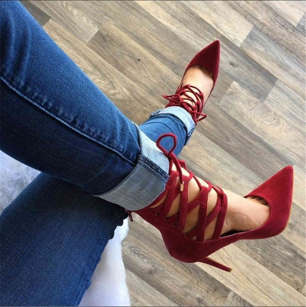 

dress shoes doratÃ¡sia sandÃ¡lias de do alto femininas, tamanhos grans 35-47, sapatos festa femininos, gladiador v1tn, Black