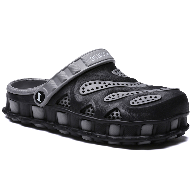 

top quality men women sport trainers big size cross-border 2021 summer sandals slippers hole shoes beach shoe korean and slipper baotou casual sandal code: 22SS-11, 1s3a7589_1