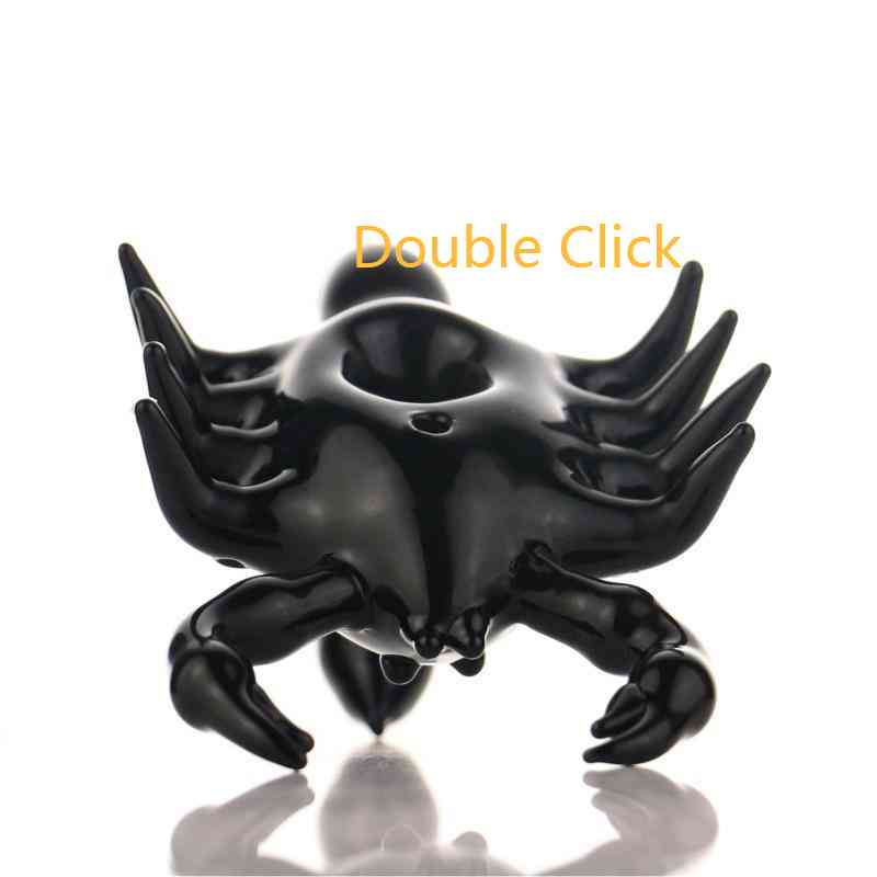 

Designer Black Scorpion smoking pipes Animal glass pipe Supply for smoker
