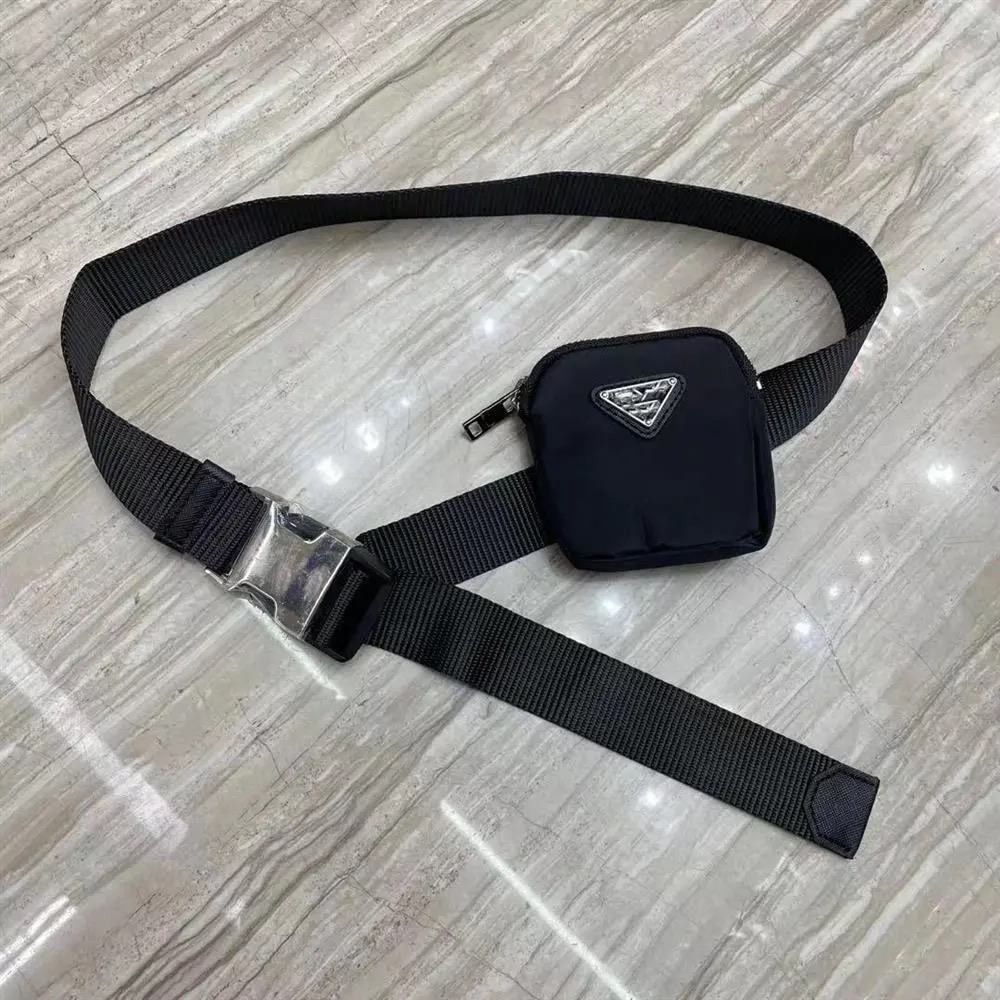 

Luxurys Designers Waist Bags Belt Handbags Women Men Fanny Packs Shoulder Crossbody Chest Bag Messenger Purse, Black