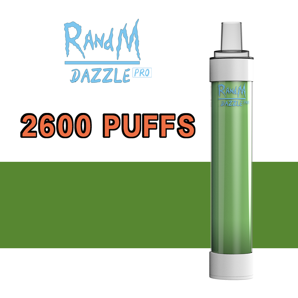 

Original Fumot RandM dazzle pro E-cigarette with LGB lights 2600times rechargeable disposable pen